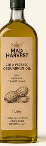 Cold-Pressed Groundnut Oil